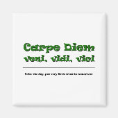 Carpe Diem Magneet (Voorkant)