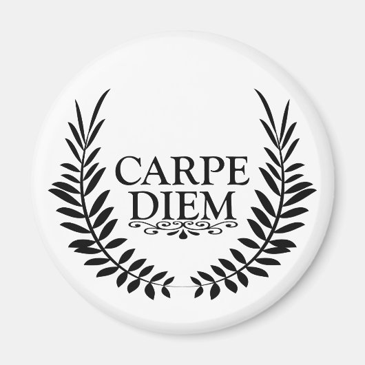Carpe diem magneet (Voorkant)
