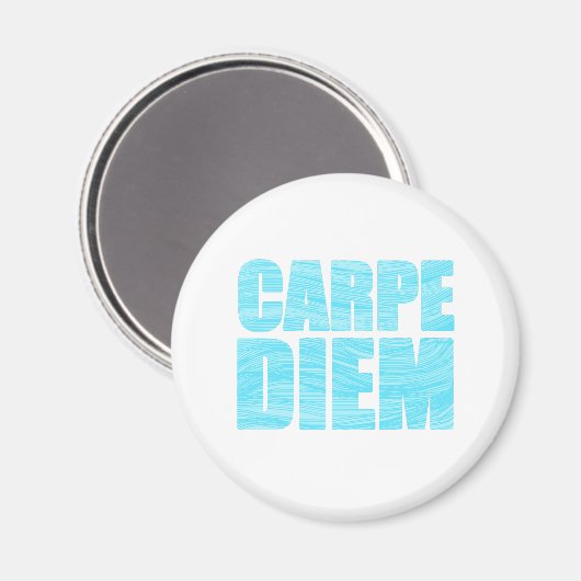 Carpe Diem Magnet (Voorkant / Achterkant)