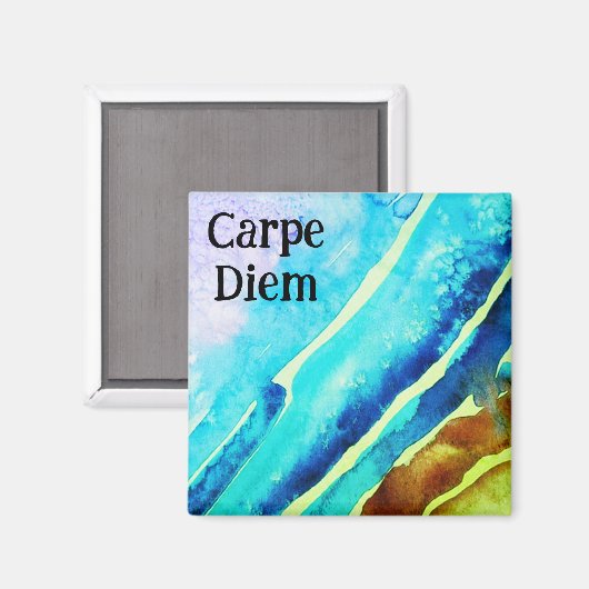 Carpe diem magnet (Voorkant / Achterkant)
