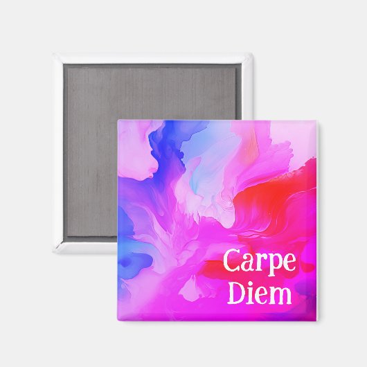 Carpe diem magnet (Voorkant / Achterkant)