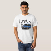 Carpe Diem met Seat Ibiza SXi - kies uw kleur T-shirt (Voorkant volledig)