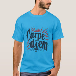 Carpe Diem Motiverend Grafisch T-Shirt