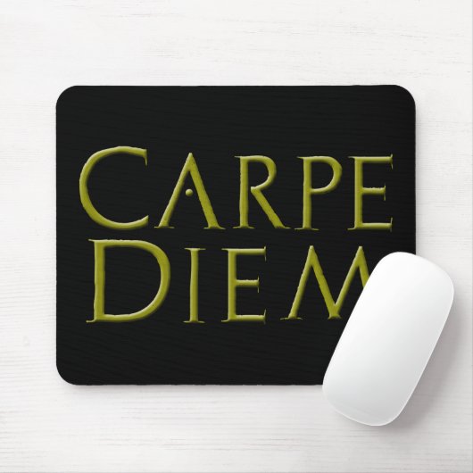 Carpe Diem Mousepad Muismat (Met muis)