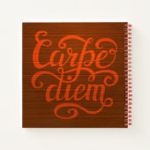 Carpe Diem' Notitieboek (Achterkant)