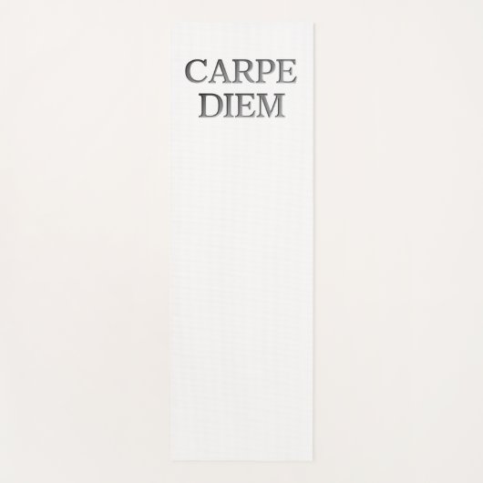 Carpe Diem oefenmat Yogamat (Voorkant)