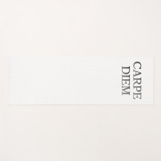 Carpe Diem oefenmat Yogamat (Voorkant (horizontaal))