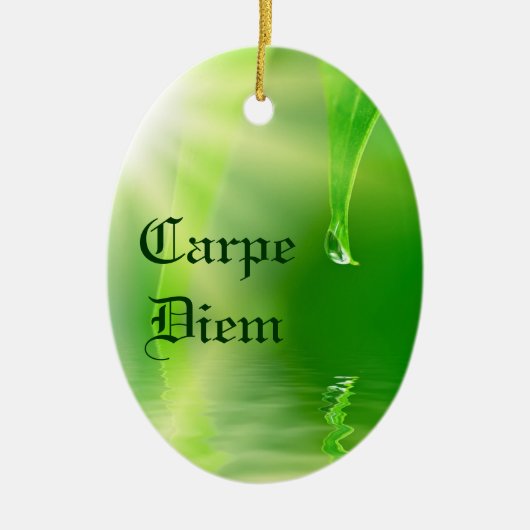Carpe Diem Ornament (Voorkant)