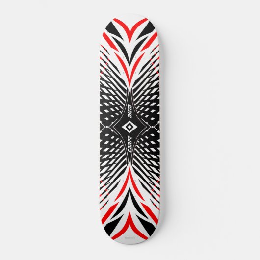 Carpe Diem Persoonlijk Skateboard (Voorkant)