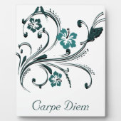 Carpe Diem Plaque Fotoplaat (Voorkant)