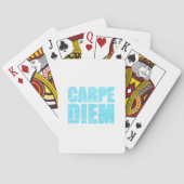 Carpe Diem Pokerkaarten (Achterkant)