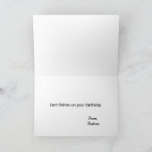 Carpe Diem Pond Fish Fun Foto van Birthday Kaart (Binnen)