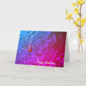 Carpe Diem Pond Fish Fun Foto van Birthday Kaart (Gele Bloem)