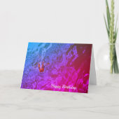 Carpe Diem Pond Fish Fun Foto van Birthday Kaart (Voorkant)