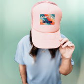 Carpe Diem Positieve Retro Trucker Hoed Trucker Pet