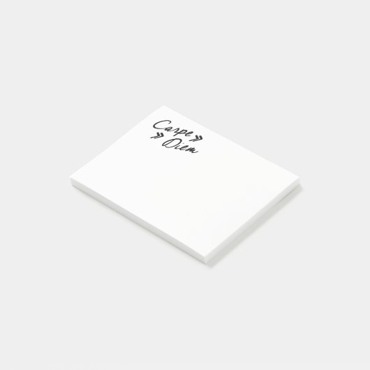 Carpe Diem Post It Notes (Schuin)