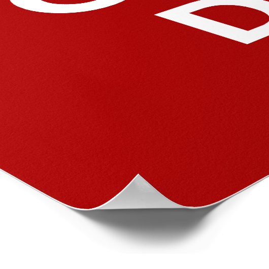 Carpe Diem! Poster (Hoek)