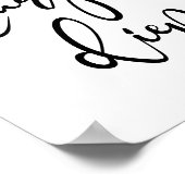 Carpe Diem Poster (Hoek)