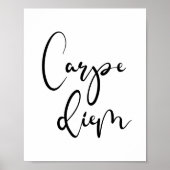 Carpe Diem Poster (Voorkant)