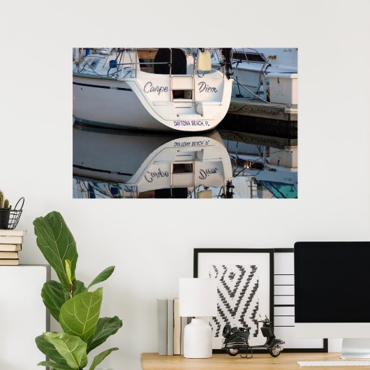 Carpe Diem Poster (Thuiskantoor)