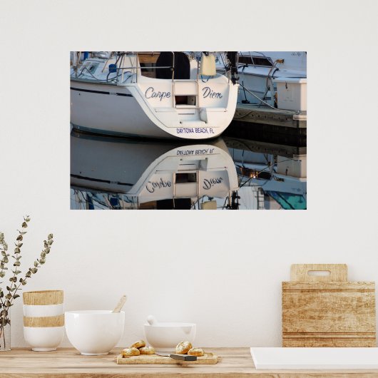 Carpe Diem Poster (Keuken)