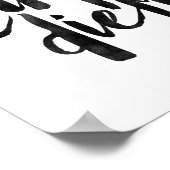 Carpe Diem Poster (Hoek)