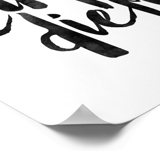 Carpe Diem Poster (Hoek)