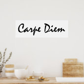 Carpe diem poster (Keuken)