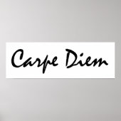 Carpe diem poster (Voorkant)