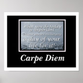 Carpe Diem Poster (Voorkant)