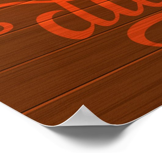 Carpe Diem' Poster (Hoek)