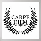 Carpe diem poster (Voorkant)