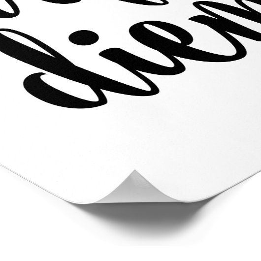 Carpe diem poster (Hoek)