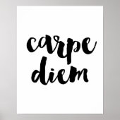 Carpe Diem Poster (Voorkant)
