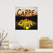 CARPE DIEM POSTER (Keuken)
