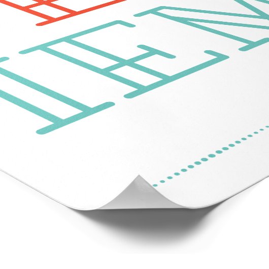 Carpe Diem Poster (Hoek)