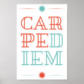 Carpe Diem Poster (Voorkant)