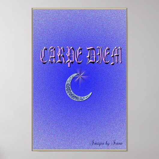 Carpe Diem Poster (Voorkant)