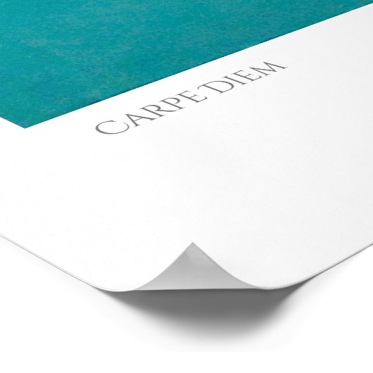 Carpe Diem Print (Hoek)