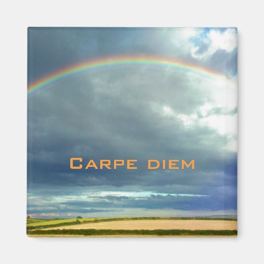 Carpe Diem Rainbow Magnet (Voorkant)