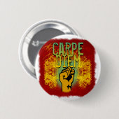 Carpe Diem Ronde Button 5,7 Cm (Voorkant /achterkant)