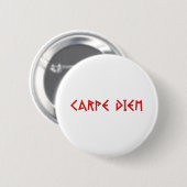Carpe Diem Ronde Button 5,7 Cm (Voorkant /achterkant)