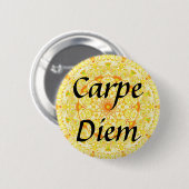 Carpe Diem Ronde Button 5,7 Cm (Voorkant /achterkant)