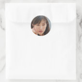 Carpe Diem Ronde Sticker (Tas)