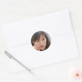 Carpe Diem Ronde Sticker (Envelop)