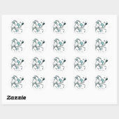 Carpe Diem Ronde Sticker (Vel)