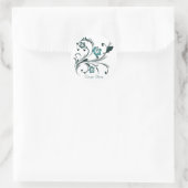Carpe Diem Ronde Sticker (Tas)