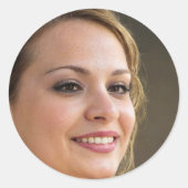 Carpe Diem Ronde Sticker (Voorkant)