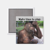 Carpe Diem Schattig Wildlife Magneet (Voorkant / Achterkant)