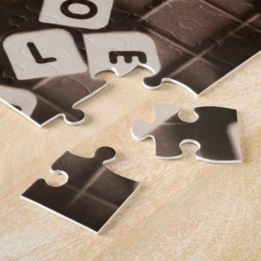 Carpe Diem Scramble Letter Tegels Legpuzzel (Zijkant)